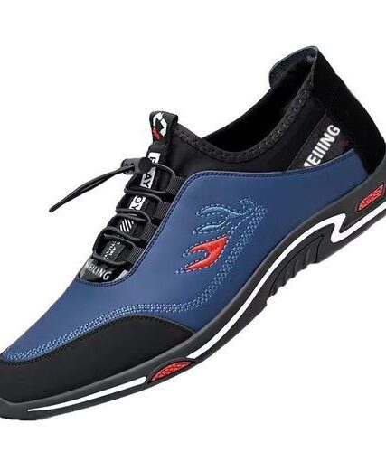 Men's Casual Leather Shoes Soft Sole PU Shoes